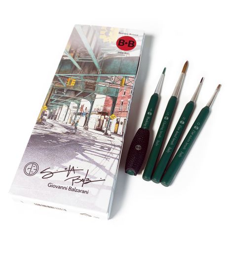 Borciani e Bonazzi hyperrealism precision 4 brush - Giovanni Balzarani