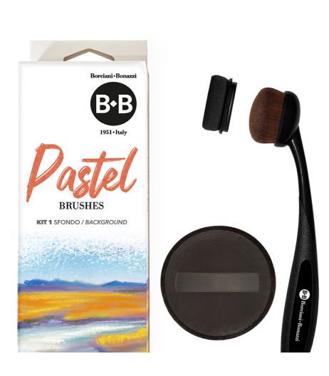 PASTEL BRUSHES - KIT 1 SFONDO