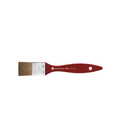 Series 204 simple thickness mottler with Kolinsky sable hair and wooden handle