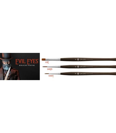 Evil Eyes - Armory Miniature Set  3 brushes