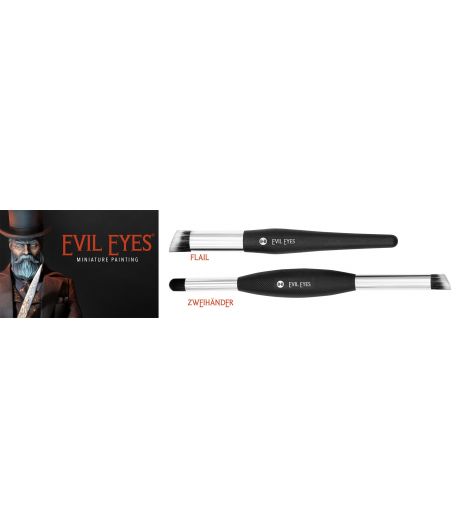 EVIL EYES - Armory Drybrush Set 2 Brushes