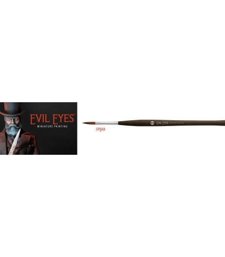 EVIL EYES - SPEAR spear-shaped brush for miniature painting