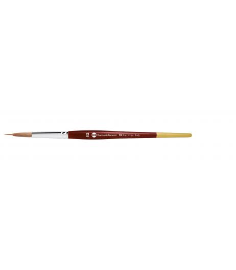 Series 78 round reservoir brush with ox hair and short handle.