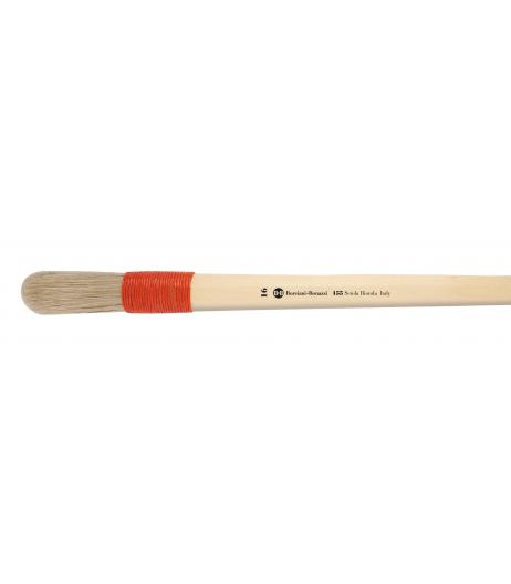 Series 155 muccino brush with blonde hog bristle